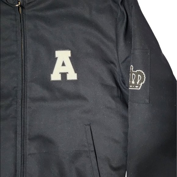 SBC King Black Perma Lined Solid Bomber Jacket - Picture 4 of 5